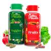Yummy & Health Fruits & Veggies Capsules  33+ Whole Superfoods from Fruits & Vegetables | 90 Fruit + 90 Veggie Capsules | Vegan, Non-GMO, Gluten-Free | Plant-Based Nutrients & Fiber view 1