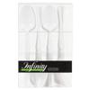 EcoQuality White Disposable Plastic Table Spoon - Heavy Weight Plastic White Cutlery, Disposable Utensils, Silverware Perfect for Wedding, Birthday, Event Planning, Baby Shower, Anniversaries (32) view 3