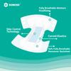 SUNKISS TrustPlus Adult Diapers XLarge 60 Count & Wet Wipes 8" x 12" 200 Count Bundle - Leak Protection, Odor Control, Super Absorbency, Body Cleaning view 4