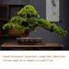 Artificial Bonsai Tree Chinese-style Simulation Welcome Pine Bonsai Porch Cypress Pine Tree Ornaments Living Room Decoration Fake Tree High Arhat Pine Potted Plant For Decoration, Desktop Display Arti view 2