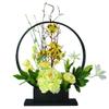 GLigeT Artificial Flowers Simple Peony Fake Flower Bonsai Artificial Flower Bonsai for Living Room Corridor Hotel Display Silk Flower Bonsai Iron Frame Fake Flowers view 1