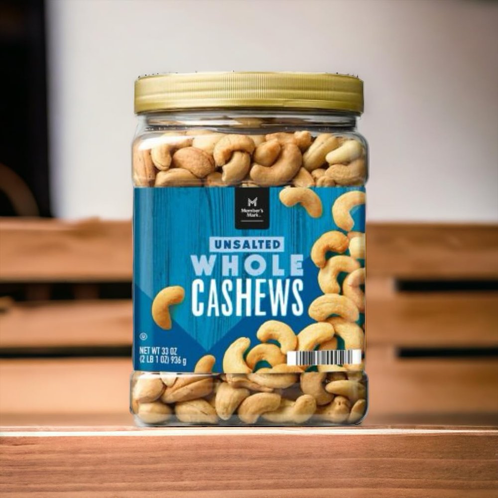 Member Mark Unsalted Whole Cashews (33 oz.)