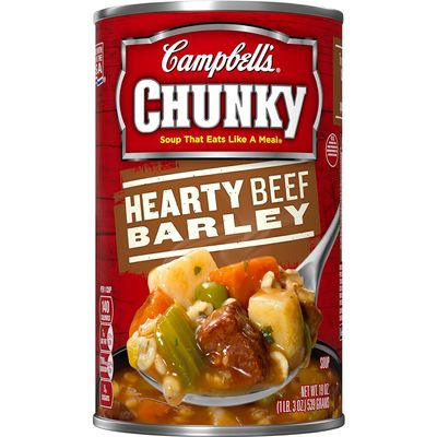 Chunky Soup, Hearty Beef Barley, 18.8 Ounce (Pack of 6)