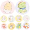 240 Pcs Mini Round Adhesive Bandages for Kids - Cute Cartoon Animal Design, Waterproof and Breathable Small Bandages for Everyday Use, Bulk Pack for Minor Cuts and Scrapes view 4