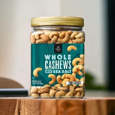 NineLife Basics Members Mark Roasted Whole Cashews with Sea Salt (33 oz.)