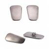 Caulo Replacement Titanium Metal Nose Pads Buds Compatible fit for Oakley Tie Bar OX5138 0.5 OX5140 Glass Sunglass Frames (Titanium - 2 Pairs) view 1