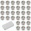 AOMI Pipe Screens Filter Stainless Steel, 30pcs 0.5inch Metal Mesh Bowl Replacement with Box Package for Pipe view 1
