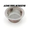 AOMI Pipe Screens Filter Stainless Steel, 30pcs 0.5inch Metal Mesh Bowl Replacement with Box Package for Pipe view 2