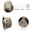 AOMI Pipe Screens Filter Stainless Steel, 30pcs 0.5inch Metal Mesh Bowl Replacement with Box Package for Pipe view 4