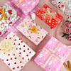 10 Sheets Pink Red Heart Birthday Gift Wrapping Paper, Valentine's Day Wrapping Paper Sheets for Women Girls, Gift Wrapping Paper for Birthday Mothers Day Baby Bridal Shower Wedding, 19.7x27.6Inch view 2