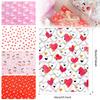 10 Sheets Pink Red Heart Birthday Gift Wrapping Paper, Valentine's Day Wrapping Paper Sheets for Women Girls, Gift Wrapping Paper for Birthday Mothers Day Baby Bridal Shower Wedding, 19.7x27.6Inch view 4