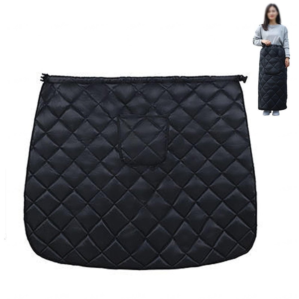 REUset Warm Knee Blanket for Wheelchair - Cozy Lightweight Winter Wheelchair Blanket with Buttons Soft Super Warm Lazy Shawl Blanket for Lap Bed Sofa Office, 130 x 65 cm