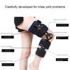 XJZHANG Hinged ROM Knee Brace, Adjustable Leg Orthosis Retractable Joint Orthosis for Knee Leg Fracture Hip Joint Support Rehabilitation Post Op Care view 3