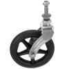 Healeved Wheelchair Wheel Replacement, 6 Inch Wheelchair Front Wheels, Slip Walker Casters Rollers Wheels Accessories view 1