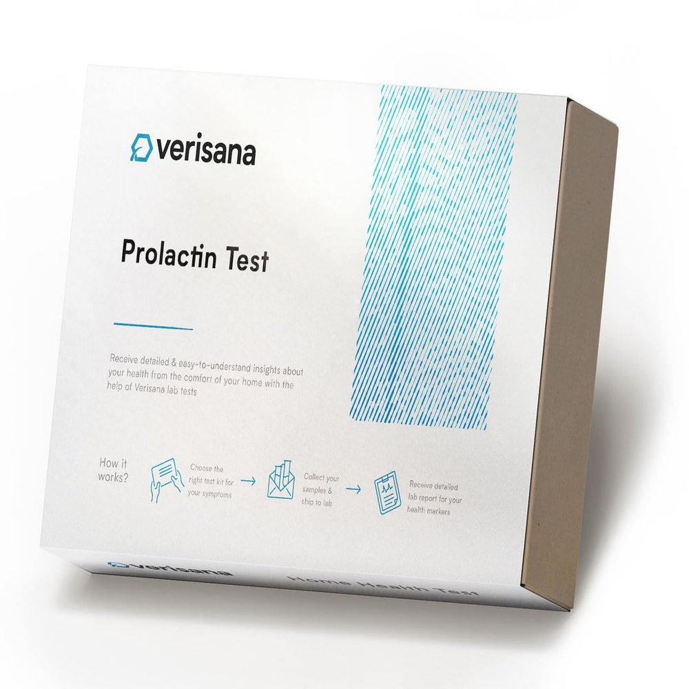 Prolactin Test for Women  Essential for Assessing Reproductive Health  Convenient Home Testing  Analysis by CLIA-Certified Lab  Verisana