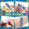 Panelee 120 Pcs Kids Bandages 2.83'' x 0.75'' Cute Style Flexible Waterproof Bandages Bulk Breathable Strip for First Aid & Wound Care Protection(Lovely Style) view 4