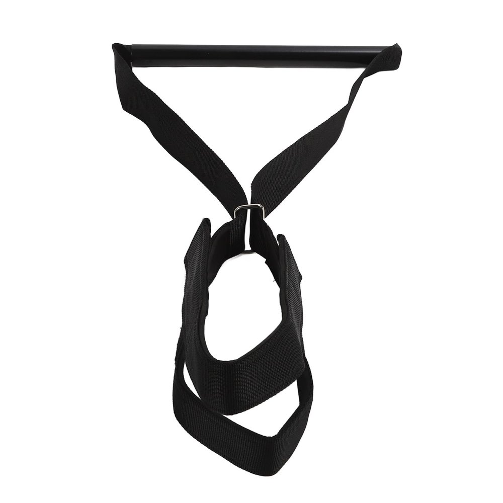 LUCKDANO Neck Stretcher Strap Chiropractic Decompression Comfortable Handle Cervical Traction Pull Device with Chin Strap