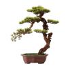 Artificial Plants Bonsai Artificial Bonsai Tree Artificial Bonsai Tree 25.9in Green Simulation Welcome Bonsai Tree Living Room Office Desktop Decor Artificial Bonsai Plant Ceramic Flower Pot Artificia view 1