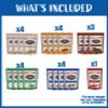 blue ribbon Land O'Lakes Hot Cocoa Mix (20 Count) 6 Flavors Gifts for Students Co-Workers Teens Someone Special Family Friends Her Him Hot Cocoa Gift Box view 2