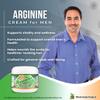 Arginine Cream - 2 oz - L-Arginine Nitric Oxide Support Supplement for Men & Women - Unscented view 2