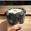 Aroma Candle in Gypsum Form with Volcanic Stones (Sandalwood & Amber) view 4