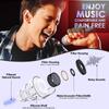High Fidelity Concert Ear Plugs, Reusable Musicians Earplugs, 24dB Noise Reduction Music Ear Plugs for Concerts, Musicians, Festival, DJ's, Nightclub, Drummers, Party (4 Pairs) view 2