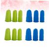 GLEAVI 24pcs Finger Protector Silicone Cut Gel Finger Cots Scratch-Resistant Reusable Flexible for Home Store and Gaming view 2