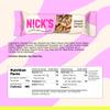 NICKS Keto Nut Bar Peanut Chocolate Snack Bar, Low Carb Snacking for Sports, Hiking, Gaming, Outdoor Activities, 1G sugar, 3G net carbs, healthy snack (pack of 30) 40.0 grams view 2