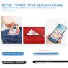 Missfive Modern Folding Reading Glasses For Women Men Blue Light Blocking, Anti UV,Eyestrain Fashion Pattern Print, Foldable Thin Lightweight Portable Readers Pocket Travel Eyewear,+1.75x,Flower view 2