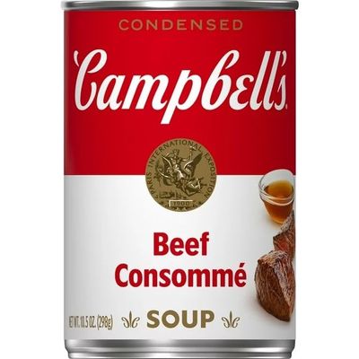 Campbell's Condensed Beef Consomme, 10.5 oz Cans (Pack of 6)