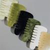BAWHO Gouache Natural Stone Gua Sha Massage Comb Head Body Meridian Scraping Reflexology Blood Circulation Jade Therapy Tools 1Pcs (Color : Hua) view 3