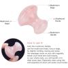BAWHO Mushroom Massager Tool Energy Stone GuaSha Scraping Back Relax Body Massage 1Pcs view 4
