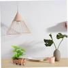 ABOOFAN Artificial Bonsai Miniature Landscape for Home and Office Decor Plastic Potted Greenery Low Maintenance Faux Plant for Desktop and Dollhouse Decoration view 4