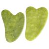 MObyat Natural Jade Stone Gouache Scraper Gua Sha Massage Tools for Body Meridian Scrapping Face Lifting Slimming Skin Detox Beauty 1Pcs (Color : Triangle) view 1