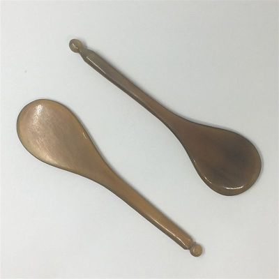 BAWHO Natural Ox Horn Scraping Board Gua Sha Scraper Face Lift Spa Massage Tool Wrinkle Remover Traditional Acupuncture Stick 1Pcs