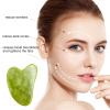 MObyat Jade Stone Gua Sha Scraper Massage Board Face Massager Natural Gouache Healing Stone for Skin Lifting Detox Beauty Care 1Pcs (Color : Broadsword Shape) view 3