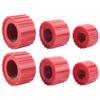 ALOEU 6 Pieces Copper Pipe Cleaners, Handy Sized Plumber, Tube Cleaning Brush for Copper, Copper Pipe Cleaner (3 Sizes) view 1