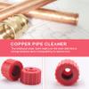 ALOEU 6 Pieces Copper Pipe Cleaners, Handy Sized Plumber, Tube Cleaning Brush for Copper, Copper Pipe Cleaner (3 Sizes) view 4