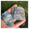 JCAKES Natural Crystal Rough Natural Blue Green Yellow Apatite Crystal Rough raw Stone Skirt Sample 100-400g (Size : 200-300g) view 1