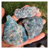 JCAKES Natural Crystal Rough Natural Blue Green Yellow Apatite Crystal Rough raw Stone Skirt Sample 100-400g (Size : 200-300g) view 4