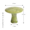 MObyat Massage Stones Jade Mushroom Gouache Scraper Massager Gua Sha Massage Board Skin Care Lifting Tools 1Pcs (Color : Green) view 2
