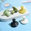 MObyat Massage Stones Jade Mushroom Gouache Scraper Massager Gua Sha Massage Board Skin Care Lifting Tools 1Pcs (Color : Green) view 4