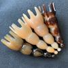 BAWHO Natural Horn Octopus Comb Scalp Meridian Scraping Shiatsu Massager Blood Circulation Relieve Stress Guasha Therapy Massage Tool 1Pcs view 1