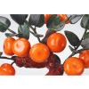 Artificial Bonsai Tree Feng Shui Auspicious Bonsai Ornaments, Jade Carving Orange Tree Bonsai, Living Room TV Cabinet Bonsai Porch Ornaments Office Decoration Bonsai view 3