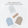Earthside Birth Pools Affirmation Cards for Women Pregnancy - Set of 25 Positive Affirmations with Wooden Card Stand for Labor and Delivery - Must Haves Essentials for New Mom Hospital Bag and Gifts view 2