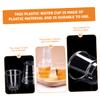 Anneome 100pcs Aviation Cup Plastic Disposable Drinking Cups Water Cooler for Party view 2