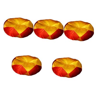 5pcs Buddhist Sound Bowl Cushion Mat Embroidered Design Comfortable Pad for Meditation Bowls Decorative Holder for Buddha for Meditation and Relaxation