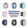 AcuBracelet Nausea & Motion Sickness Watch Band  Acupressure Strap for Stress & Focus Support  Compatible with Apple Watch - Braided Nylon Solo Loop  Black (S 38/40/41) view 3