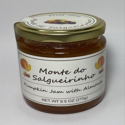 Monte do Salgueirinho Pumpkin Jam with Almonds 270 G / 9.5 OZ