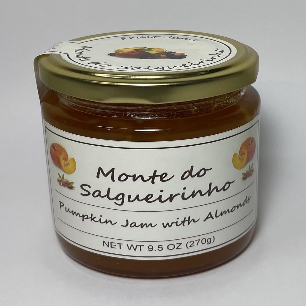 Monte do Salgueirinho Pumpkin Jam with Almonds 270 G / 9.5 OZ